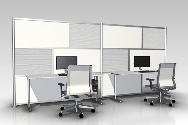 166" wide room divider and office partition