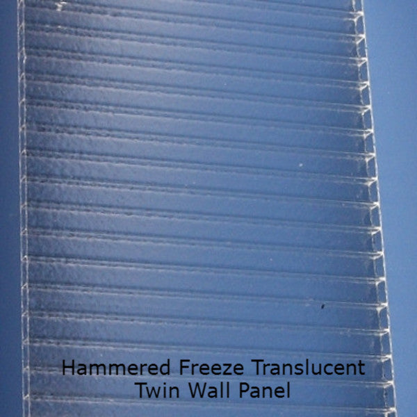 Room Divider Translucent panel, hammered frost