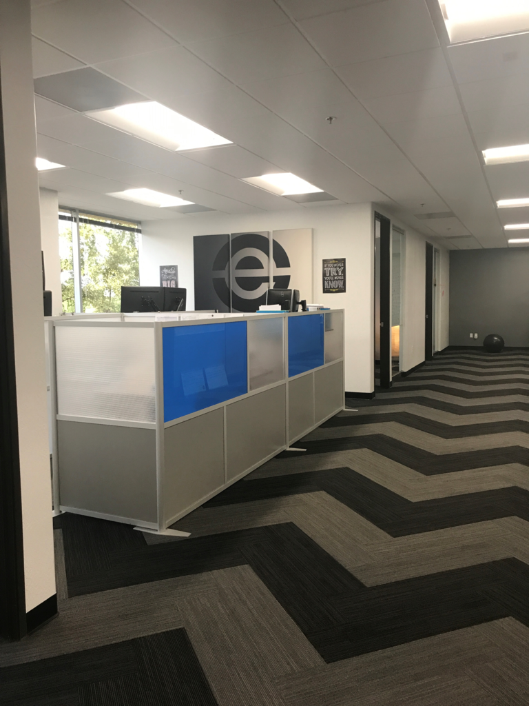 Fun and colorful work environment at ePlan LLC!