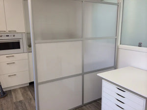 Screen For Office Pantry Area with iDivide StudioWall