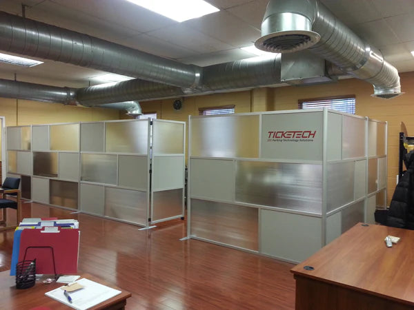 iDivide Room Partitions at Ticketech Offices
