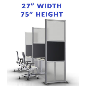 27" width office partitions product collection. Modular Room Partition System to divide offices, desks, healthcare facilities, to divide rooms. Room dividers for offices, office cubicles, partition walls.