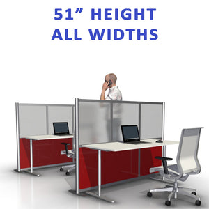 51' height office partitions products collection. Modular Room Partition System to divide offices, desks, healthcare facilities, to divide rooms. Room dividers for offices, office cubicles, partition walls.