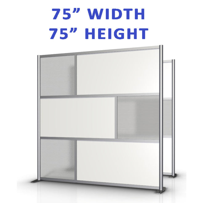 75&quot;w x 75&quot;h Room Dividers &amp; Office Partitions Collection