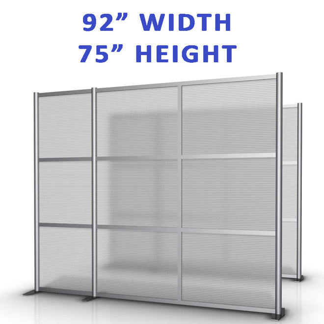 92&quot; Wide Office Partitions &amp; Room Dividers Collection