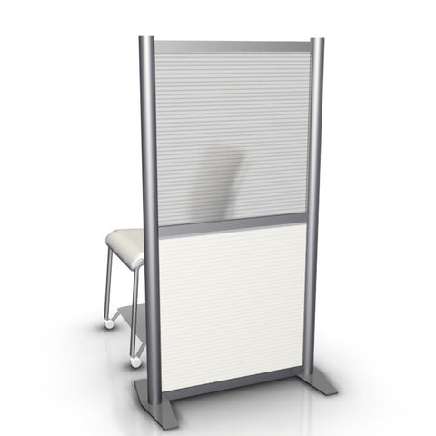 Modern Office Partition 27" wide x 51" high