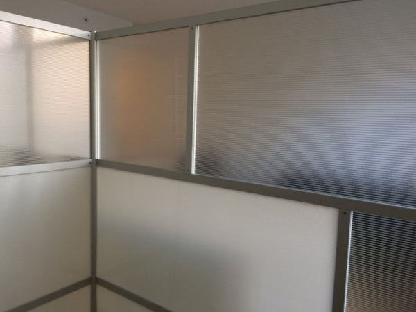 Office Partition Frame Detail Photo