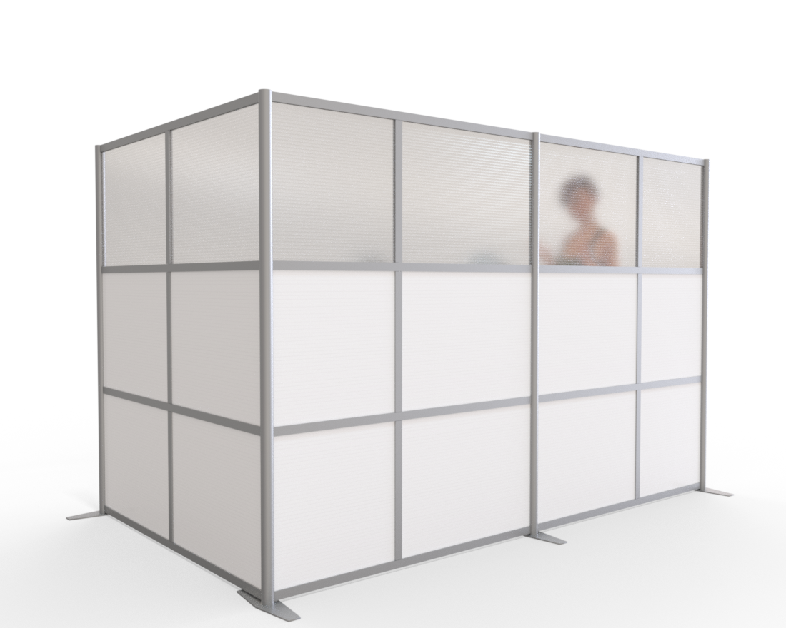 modern room partition L-Shaped Cubicle 