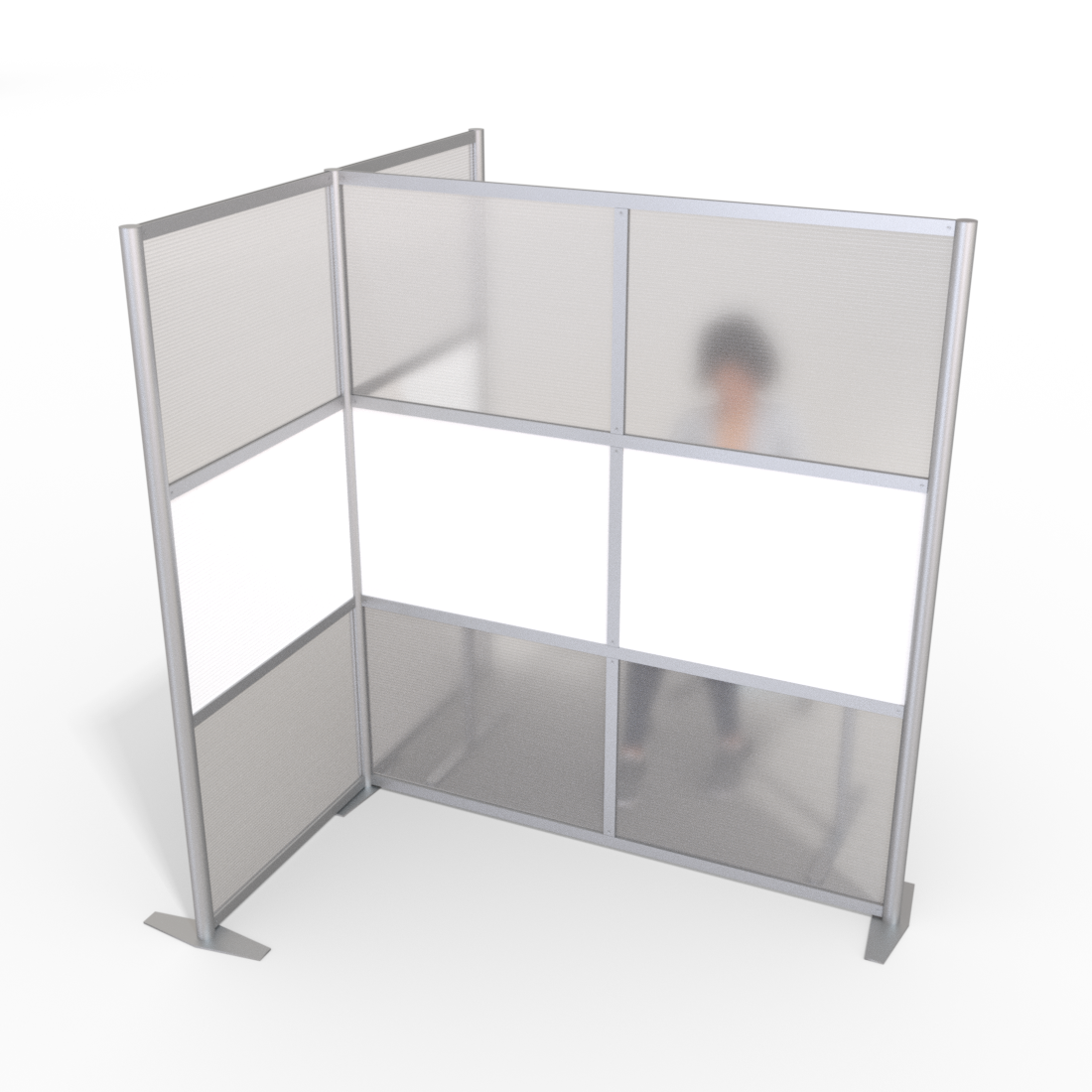 T Shaped Modern Office Partition 