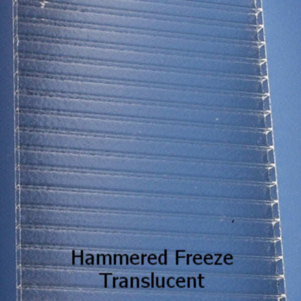 Room Divider Translucent panel, hammered frost