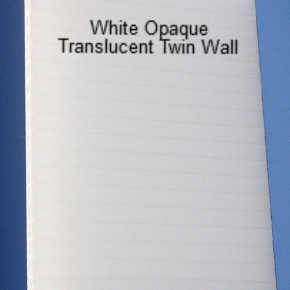White Opaque Translucent Panel for Room Partitions